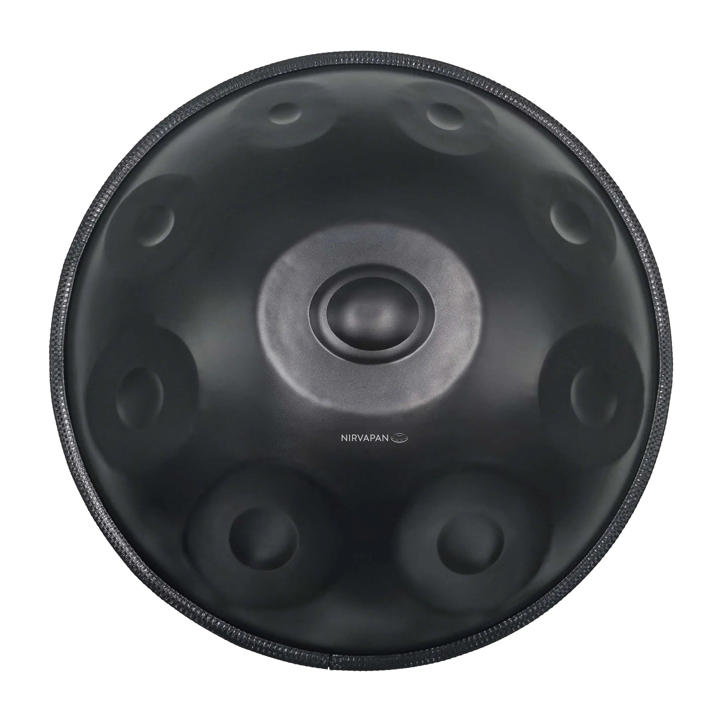 Handpan 9/10 notes noir - Ré mineur