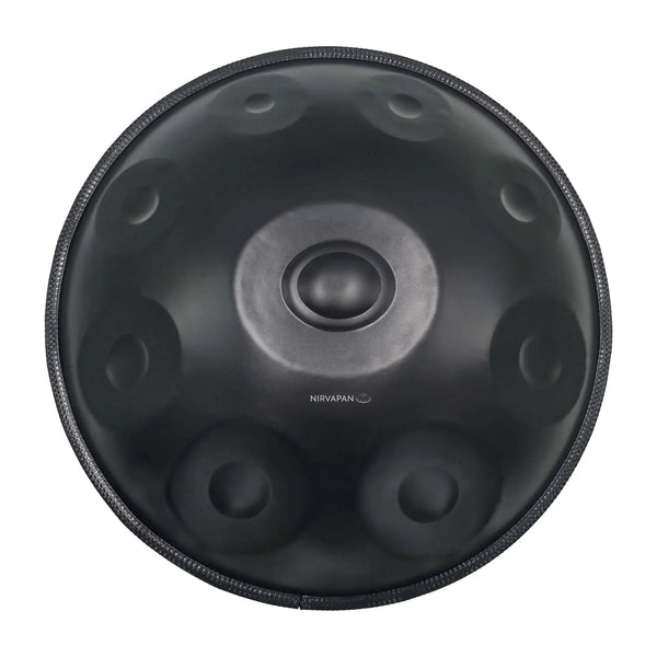Handpan 9/10 notes noir - Ré mineur